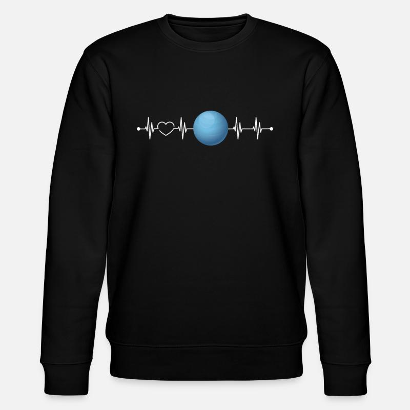 Uranus - Stanley/Stella Unisex Bio-Sweatshirt CHANGER  - Schwarz