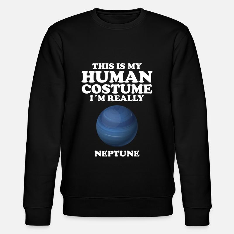 Neptun - Stanley/Stella Unisex Bio-Sweatshirt CHANGER  - Schwarz