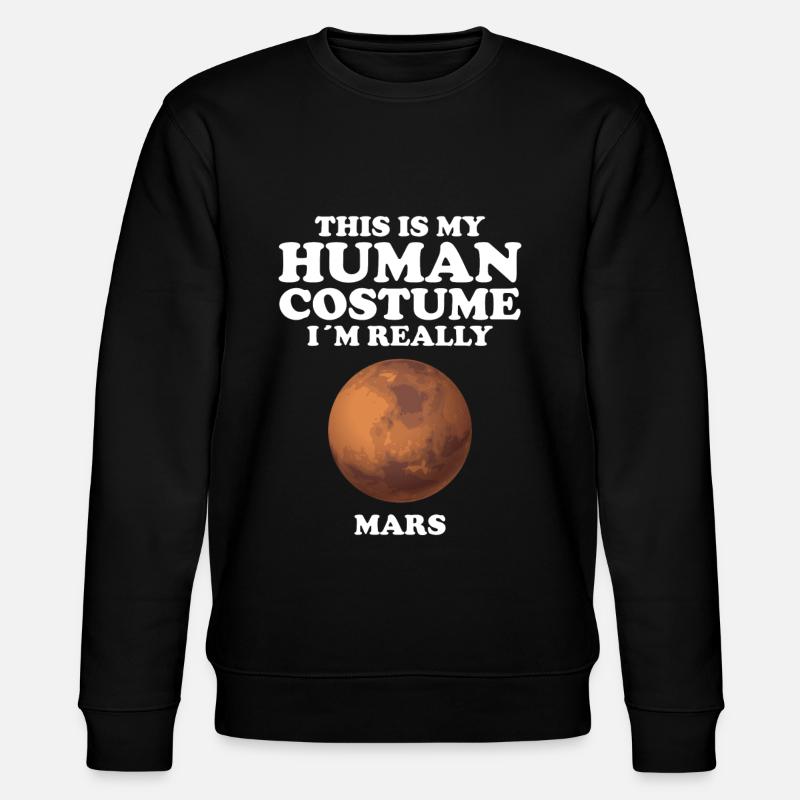 Mars - Stanley/Stella Unisex Bio-Sweatshirt CHANGER  - Schwarz