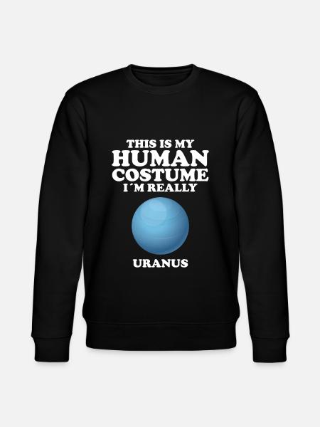 Uranus - Sweat bio CHANGER Stanley/Stella Unisexe - noir
