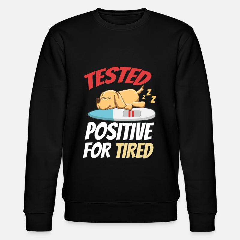 Sleeping Sweet Gift - Stanley/Stella CHANGER Unisex Organic Sweatshirt - black