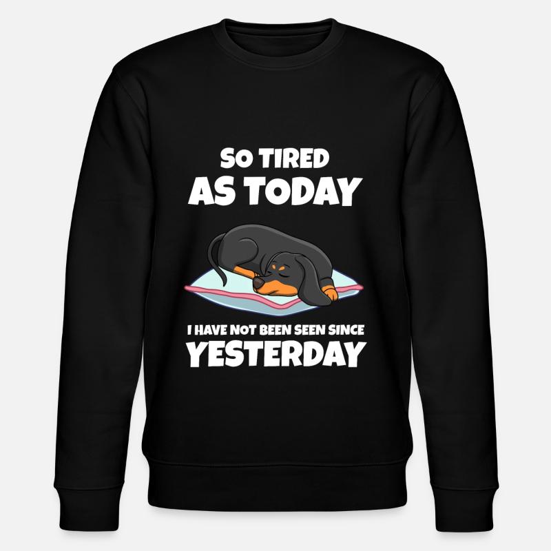 Sleeping Sweet Gift - Stanley/Stella CHANGER Unisex Organic Sweatshirt - black