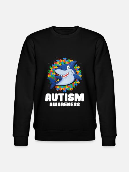 Autism Autism Gift - Stanley/Stella CHANGER Unisex Organic Sweatshirt - black
