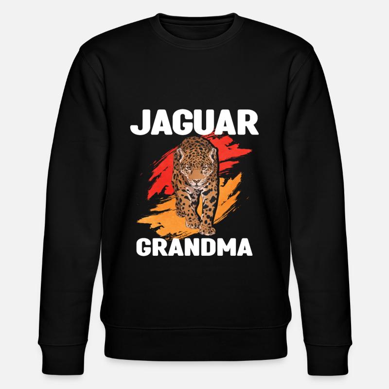 Jaguar Mamie - Sweat bio CHANGER Stanley/Stella Unisexe - noir