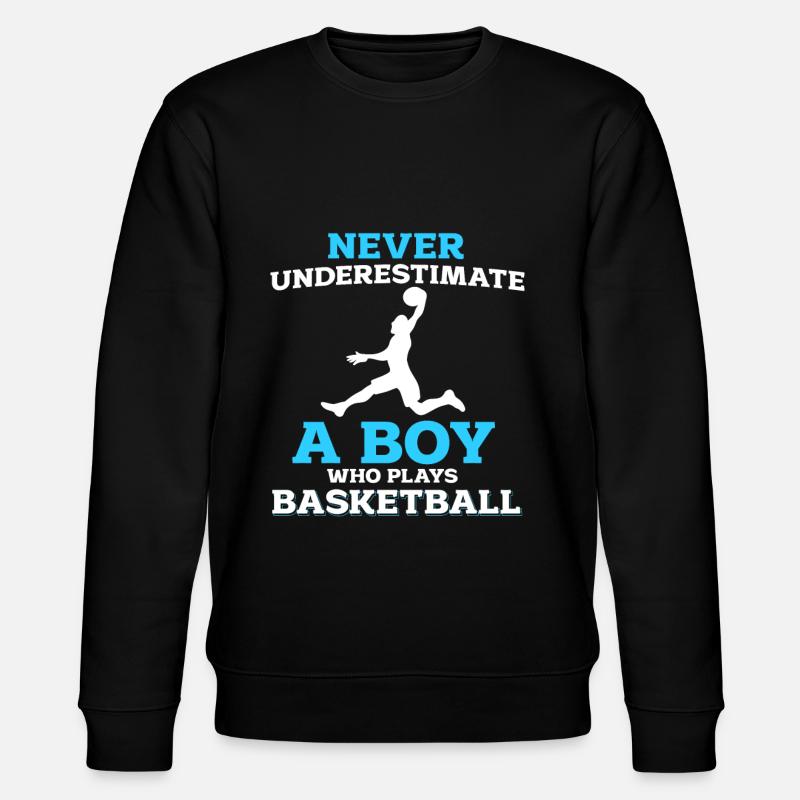 Basketball - Stanley/Stella Unisex Bio-Sweatshirt CHANGER  - Schwarz