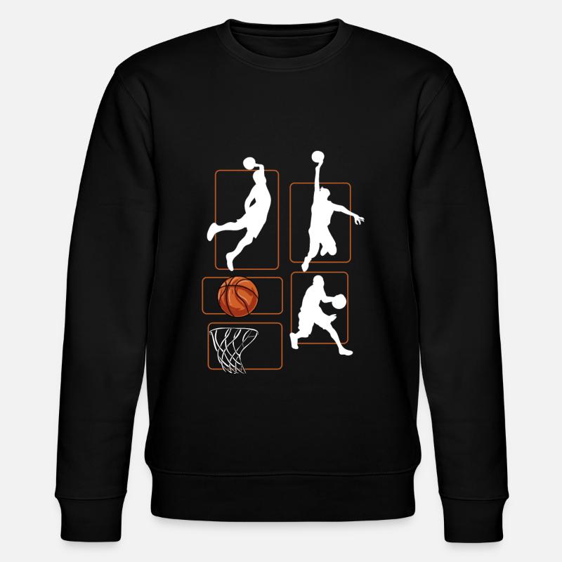 Basket-ball - Sweat bio CHANGER Stanley/Stella Unisexe - noir