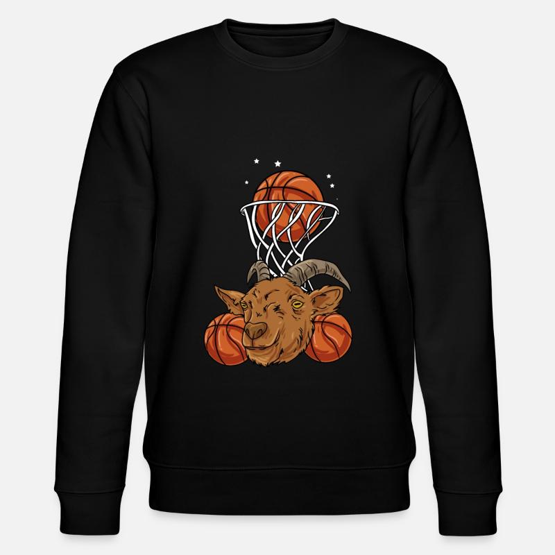 Basketball - Stanley/Stella CHANGER Unisex Organic Sweatshirt - black