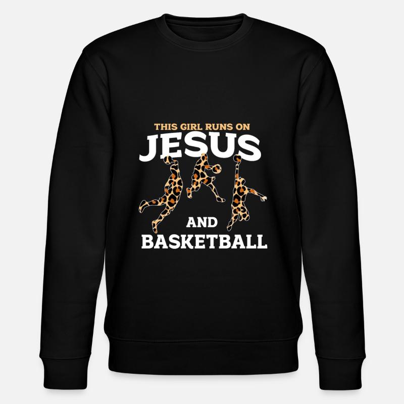 Basketball - Stanley/Stella Unisex Bio-Sweatshirt CHANGER  - Schwarz