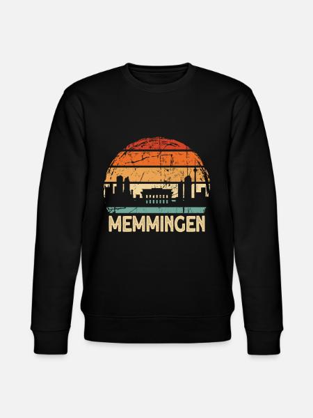 Memmingen - Stanley/Stella Unisex Bio-Sweatshirt CHANGER - Schwarz