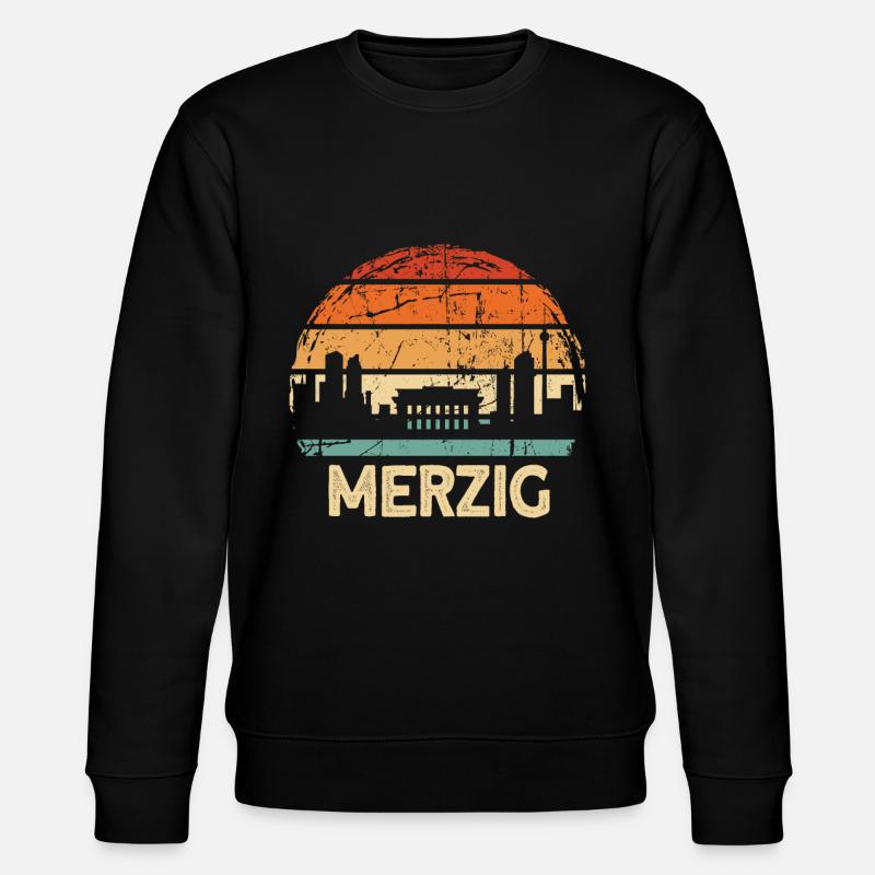 Merzig - Stanley/Stella Unisex Bio-Sweatshirt CHANGER  - Schwarz