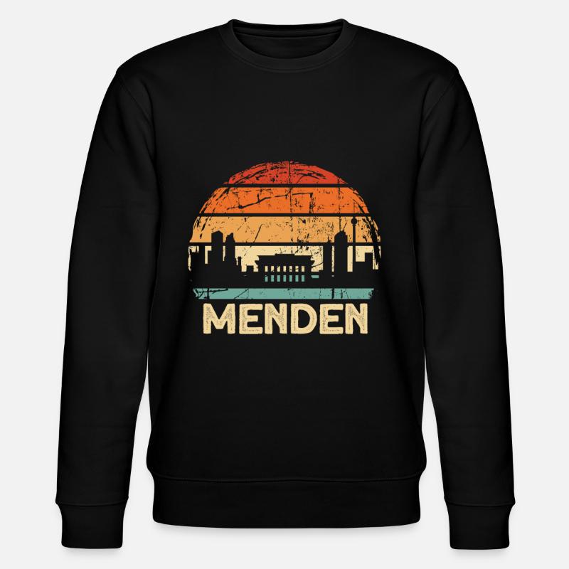 Menden - Stanley/Stella Unisex Bio-Sweatshirt CHANGER  - Schwarz