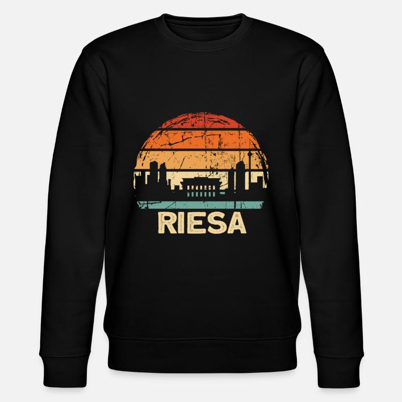 Riesa - Sweat bio CHANGER Stanley/Stella Unisexe - noir