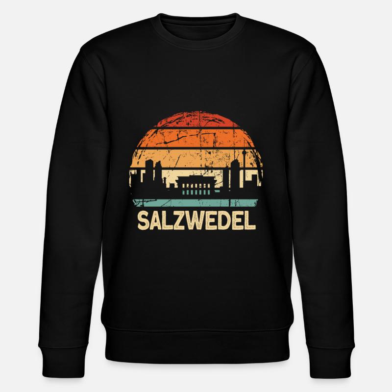 Salzwedel - Sweat bio CHANGER Stanley/Stella Unisexe - noir