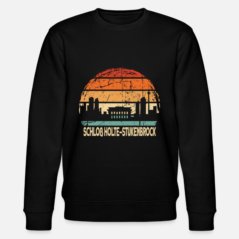 Schloß Holte-Stukenbrock - Sweat bio CHANGER Stanley/Stella Unisexe - noir