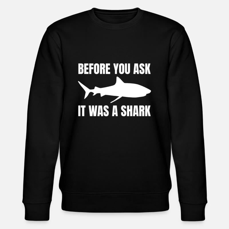 Amputated Leg Prosthesis Gift - Stanley/Stella CHANGER Unisex Organic Sweatshirt - black