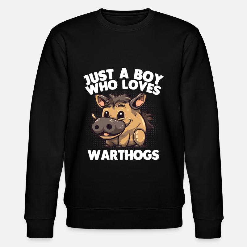 Phacochère - Sweat bio CHANGER Stanley/Stella Unisexe - noir