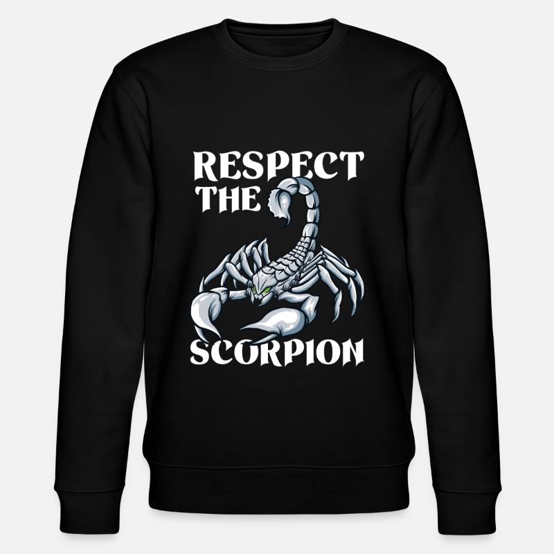 Scorpion - Stanley/Stella CHANGER Unisex Organic Sweatshirt - black