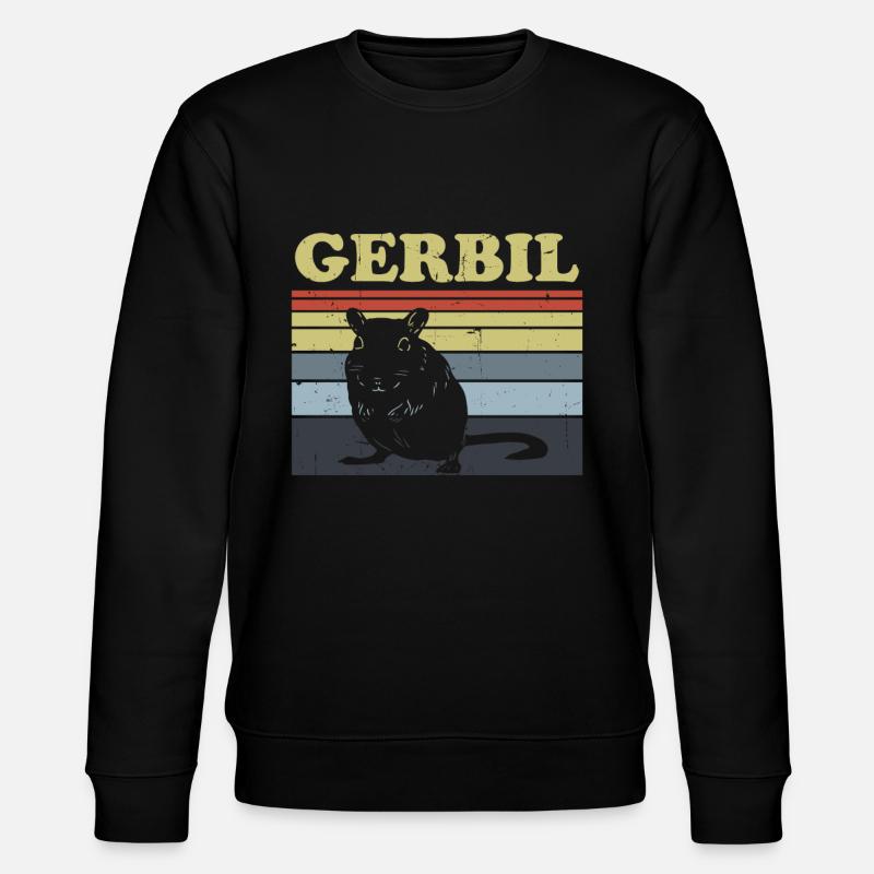 Gerbille - Sweat bio CHANGER Stanley/Stella Unisexe - noir