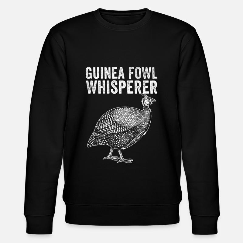 Perlhuhn - Stanley/Stella Unisex Bio-Sweatshirt CHANGER  - Schwarz