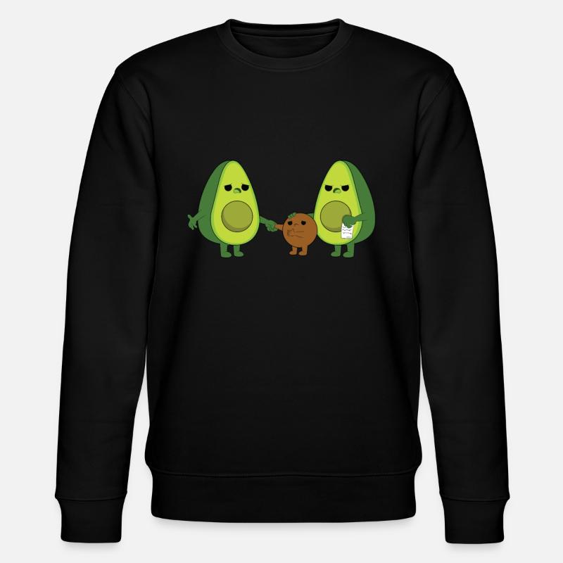 Avocado - Stanley/Stella Unisex Bio-Sweatshirt CHANGER  - Schwarz