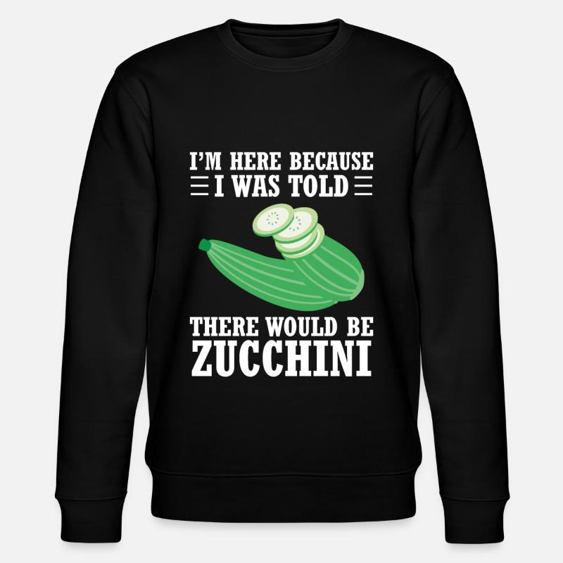 Zucchini - Stanley/Stella Unisex Bio-Sweatshirt CHANGER - Schwarz