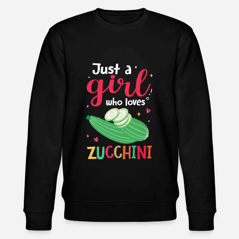 Courgette - Sweat bio CHANGER Stanley/Stella Unisexe - noir