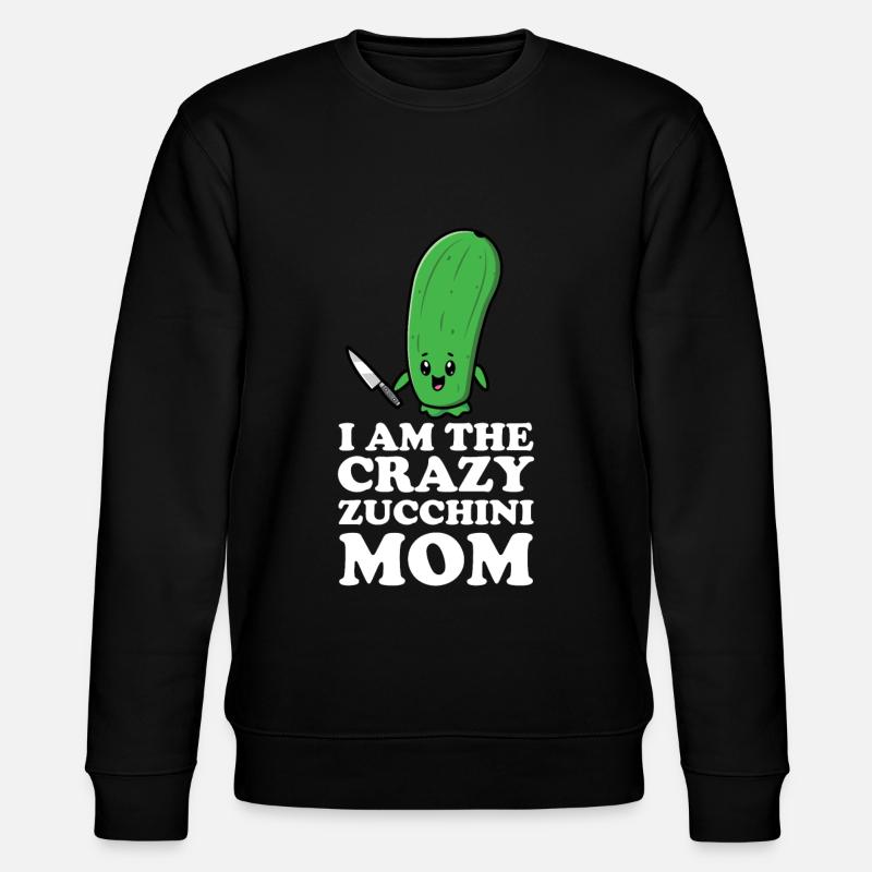 Courgette - Stanley/Stella CHANGER Unisex Organic Sweatshirt - black