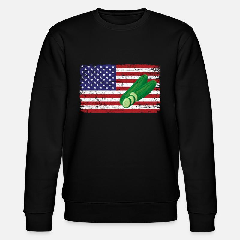 Courgette - Stanley/Stella CHANGER Unisex Organic Sweatshirt - black