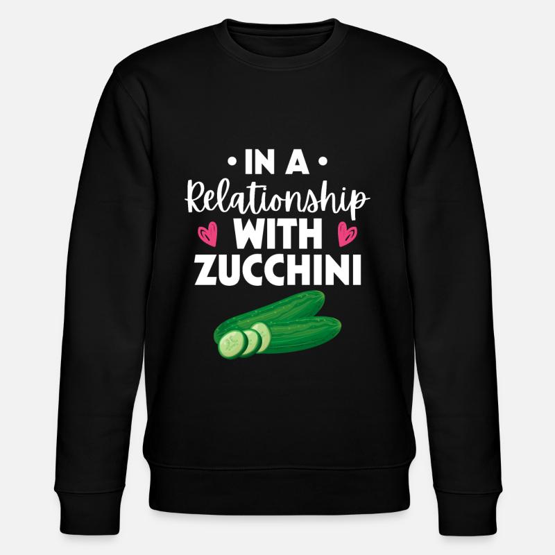 Courgette - Stanley/Stella CHANGER Unisex Organic Sweatshirt - black