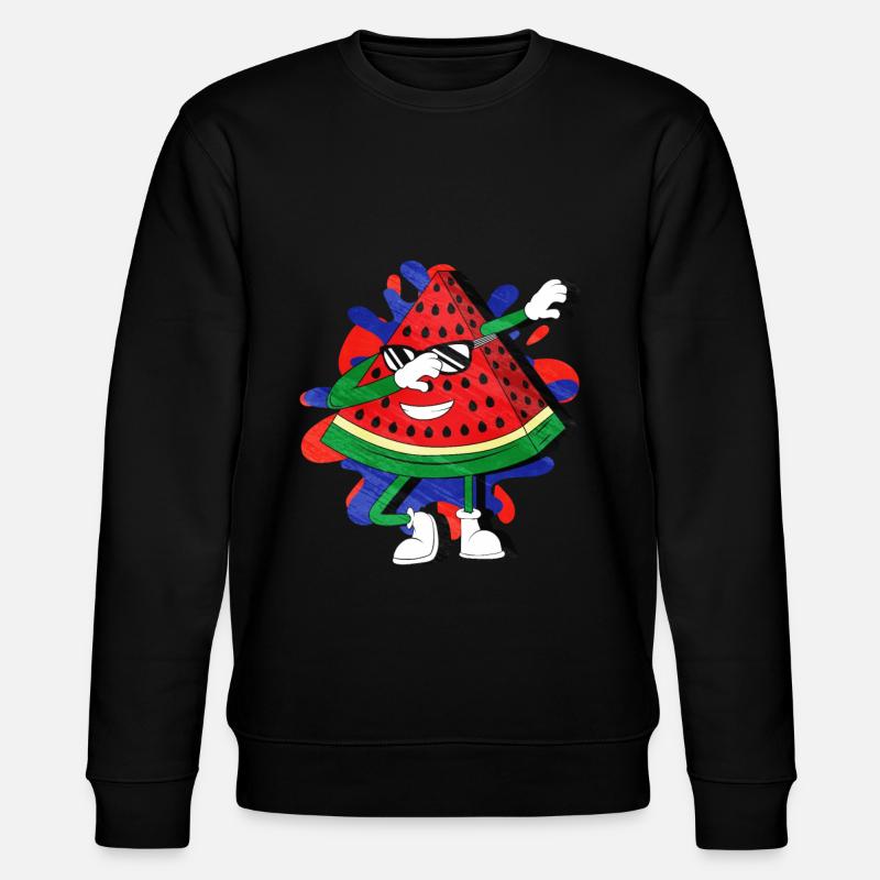 Pastèque - Sweat bio CHANGER Stanley/Stella Unisexe - noir