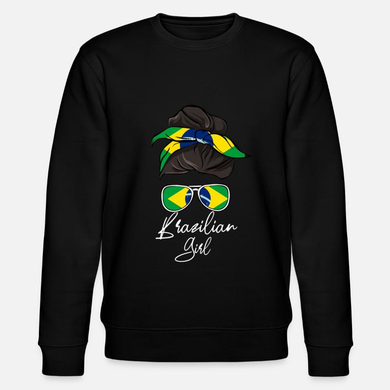 Brésil - Sweat bio CHANGER Stanley/Stella Unisexe - noir