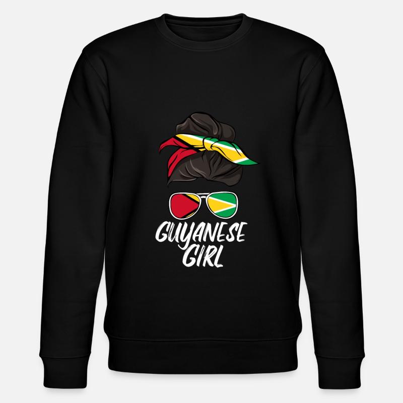 Guyana - Sweat bio CHANGER Stanley/Stella Unisexe - noir