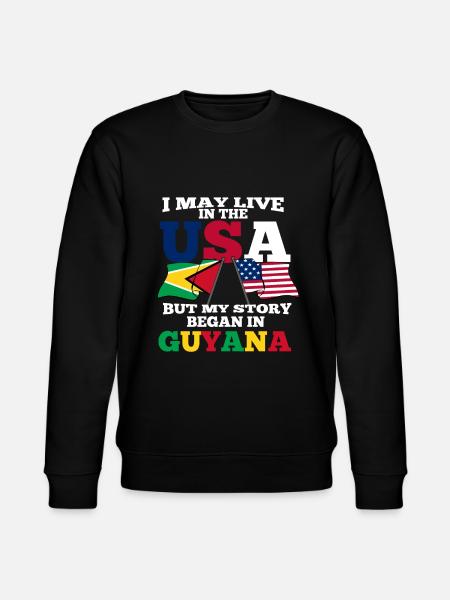 Guyana - Sweat bio CHANGER Stanley/Stella Unisexe - noir