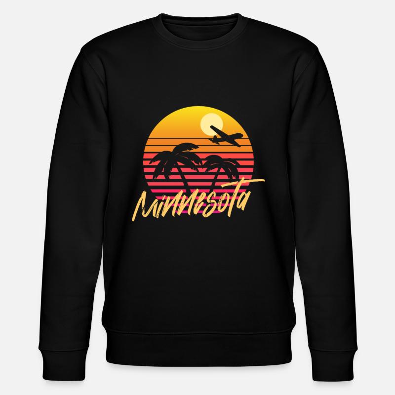 Minnesota - Sweat bio CHANGER Stanley/Stella Unisexe - noir