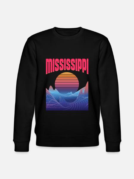 Mississippi - Stanley/Stella CHANGER Unisex Organic Sweatshirt - black
