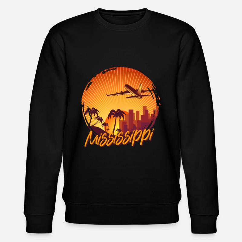 Mississippi - Stanley/Stella Unisex Bio-Sweatshirt CHANGER  - Schwarz