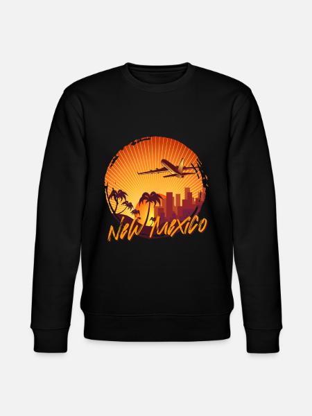 New Mexico - Stanley/Stella CHANGER Unisex Organic Sweatshirt - black