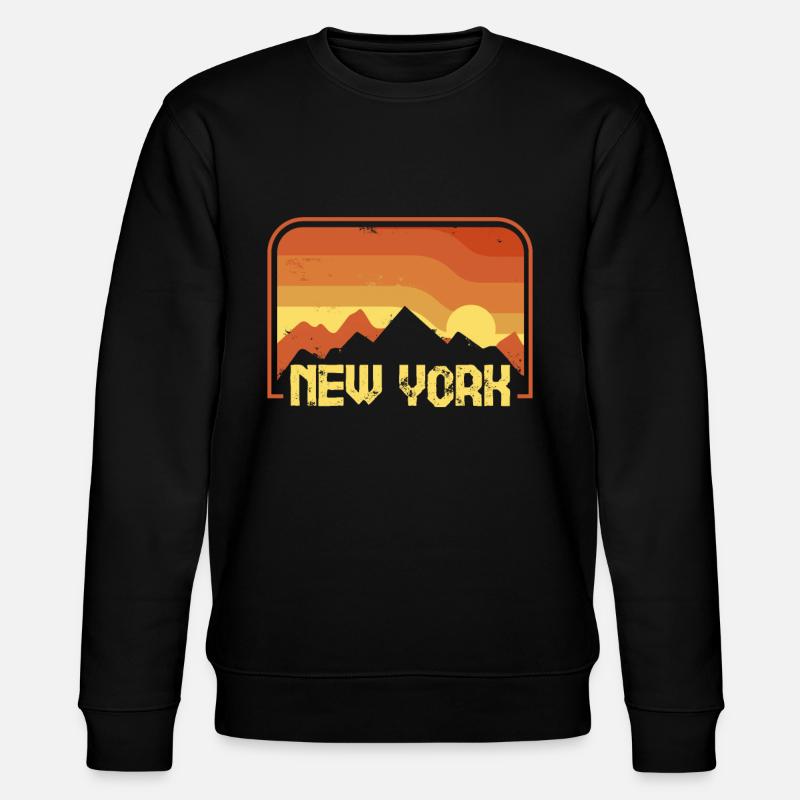 New York - Stanley/Stella Unisex Bio-Sweatshirt CHANGER  - Schwarz