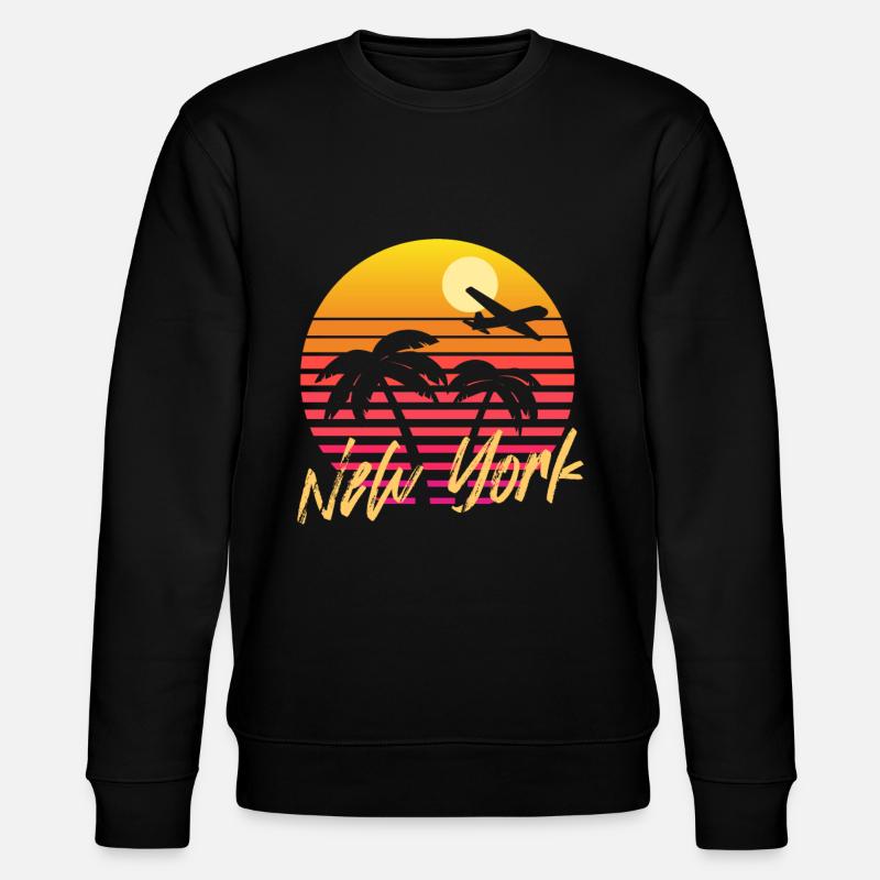 New York - Stanley/Stella Unisex Bio-Sweatshirt CHANGER  - Schwarz
