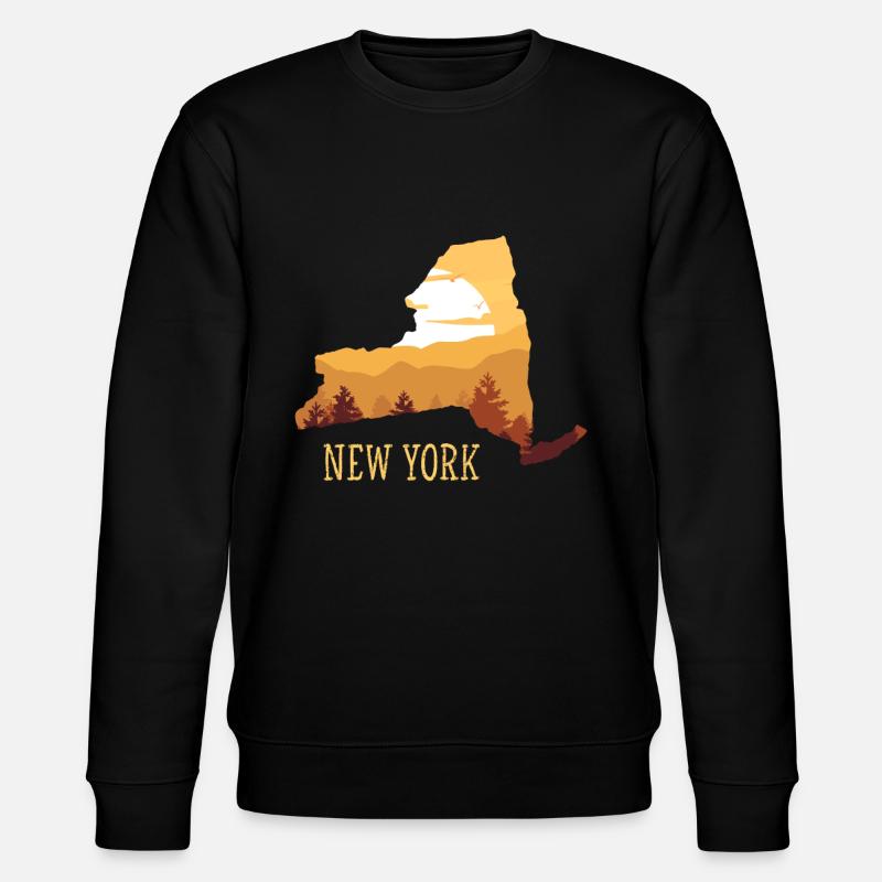 New York - Stanley/Stella Unisex Bio-Sweatshirt CHANGER  - Schwarz