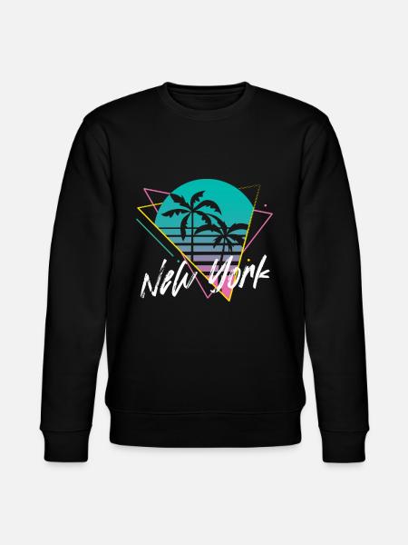 New York - Sweat bio CHANGER Stanley/Stella Unisexe - noir