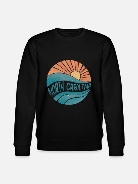 North Carolina - Stanley/Stella CHANGER Unisex Organic Sweatshirt - black