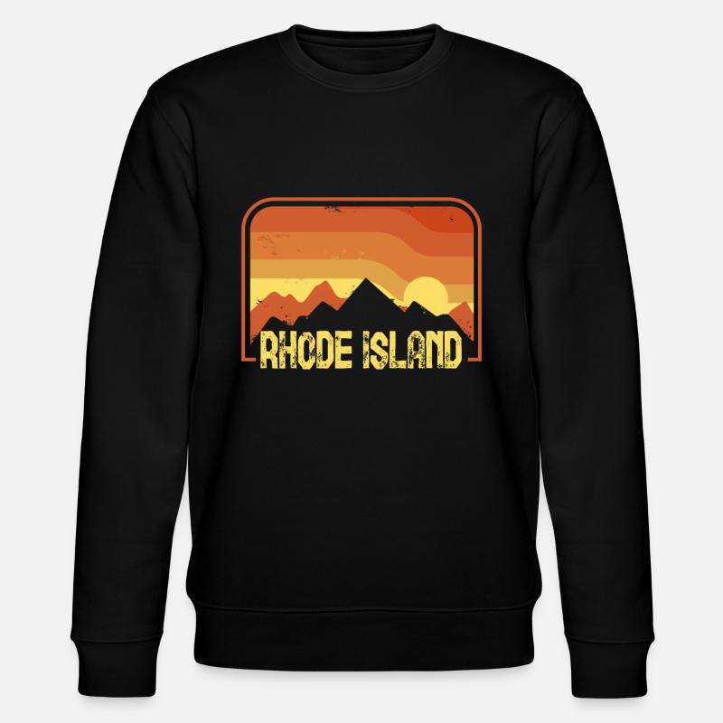 Rhode Island - Stanley/Stella Unisex Bio-Sweatshirt CHANGER  - Schwarz