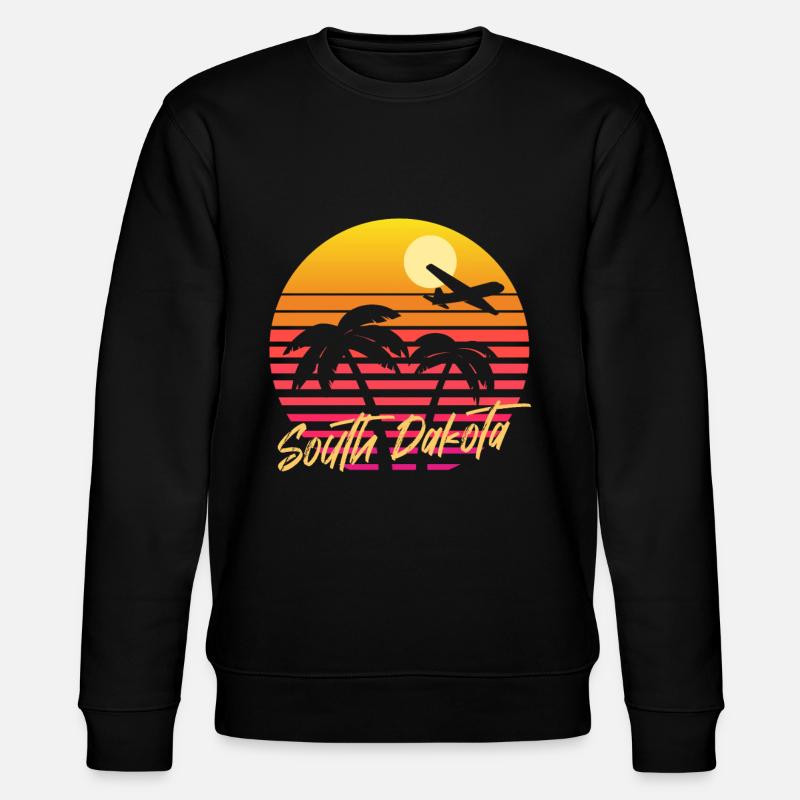 Dakota du Sud - Sweat bio CHANGER Stanley/Stella Unisexe - noir