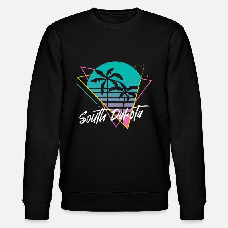 Dakota du Sud - Sweat bio CHANGER Stanley/Stella Unisexe - noir