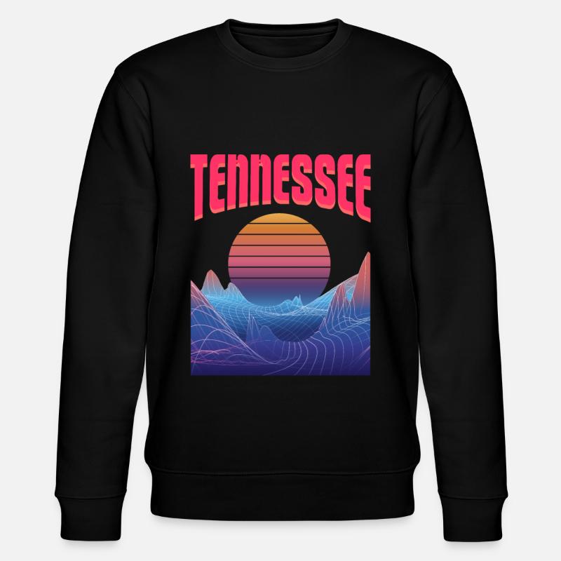 Tennessee - Stanley/Stella Unisex Bio-Sweatshirt CHANGER  - Schwarz