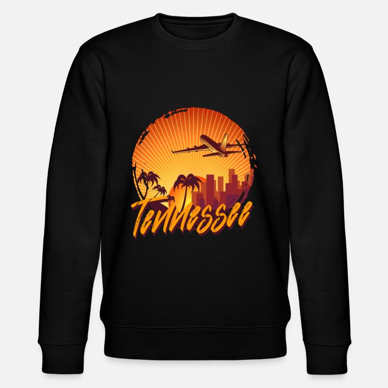 Tennessee - Stanley/Stella Unisex Bio-Sweatshirt CHANGER  - Schwarz