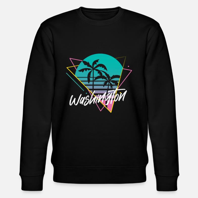 Washington - Sweat bio CHANGER Stanley/Stella Unisexe - noir