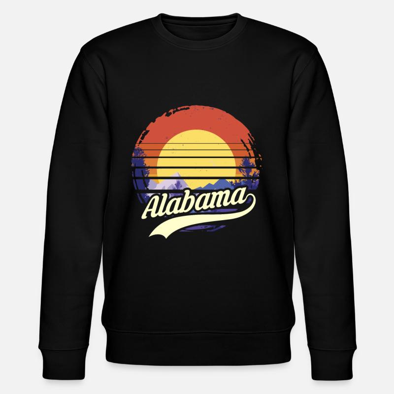 alabama - Stanley/Stella Unisex Bio-Sweatshirt CHANGER  - Schwarz