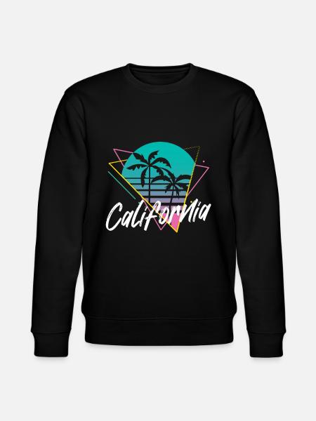 California - Stanley/Stella CHANGER Unisex Organic Sweatshirt - black
